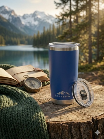 Obsidian Black Mug